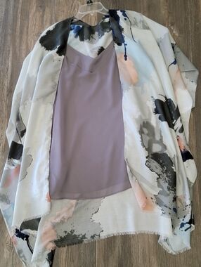torrid Lavender-Gray Blouse